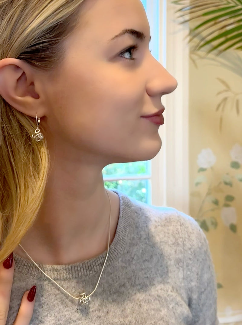 Sm. Sculpture Drop Earring