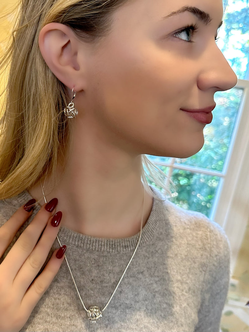 Original Sculpture Drop Earring