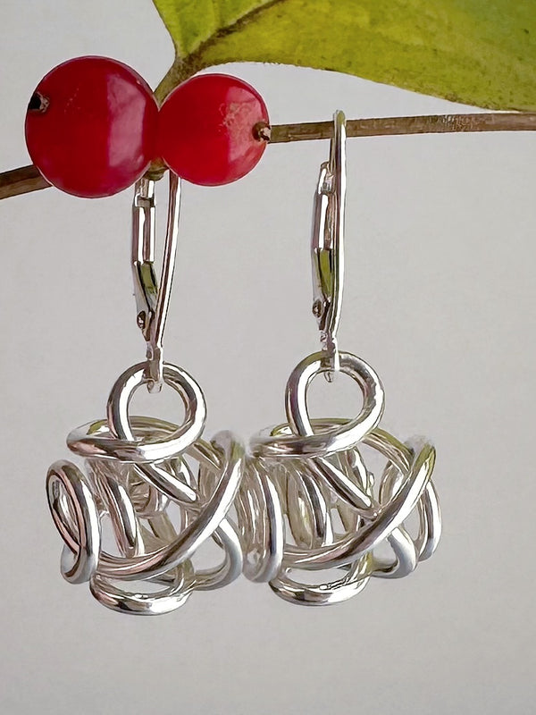 Original Sculpture Drop Earring