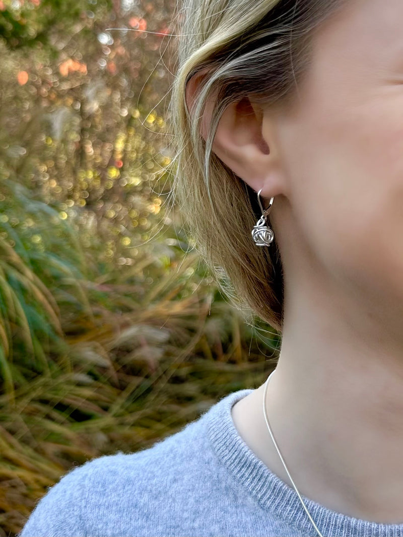 Sm. Sculpture Drop Earring