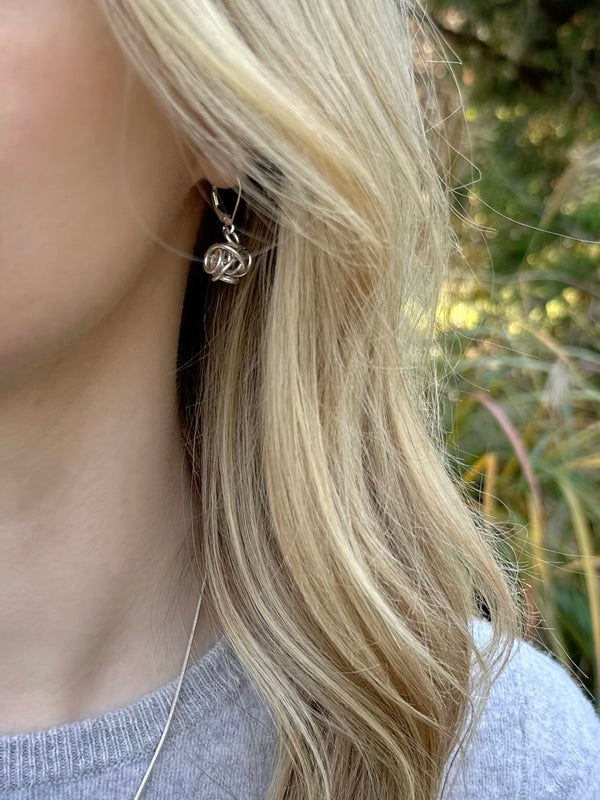 Original Sculpture Drop Earring