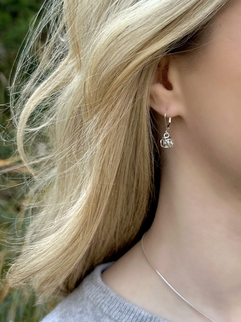 Xsm. Sculpture Drop Earring