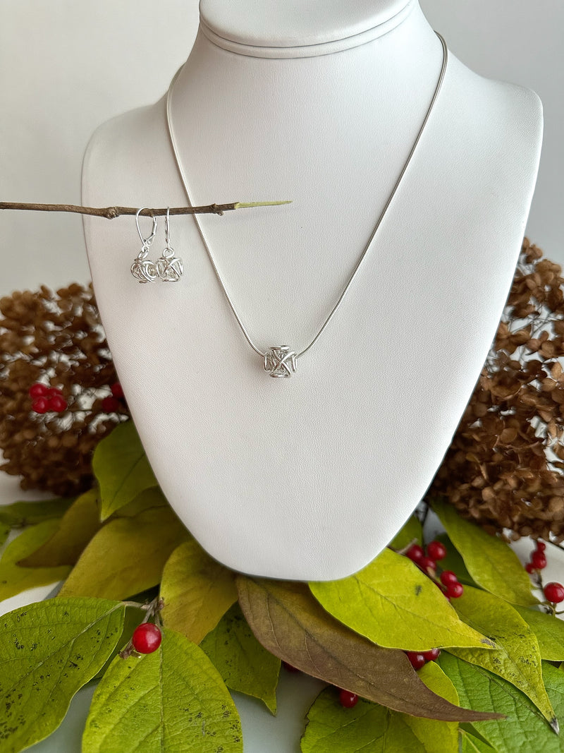 Sm. Sculpture Drop Earring