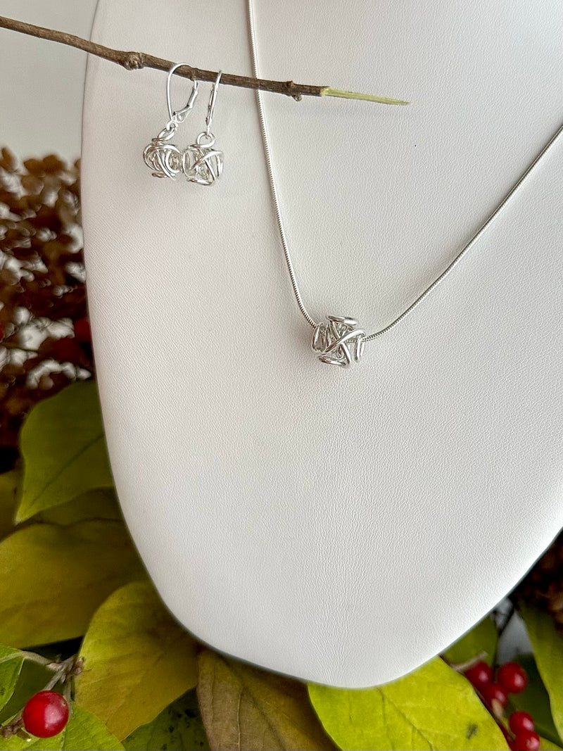 Original Sculpture Pendant Necklace