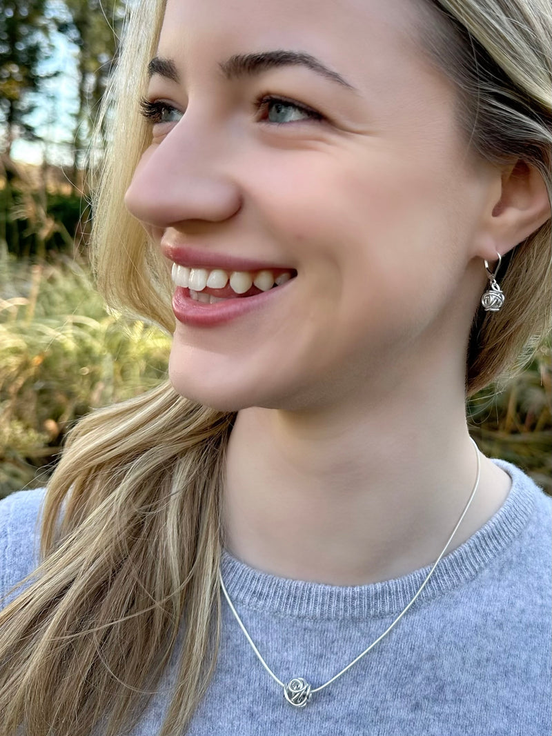 Sm. Sculpture Drop Earring