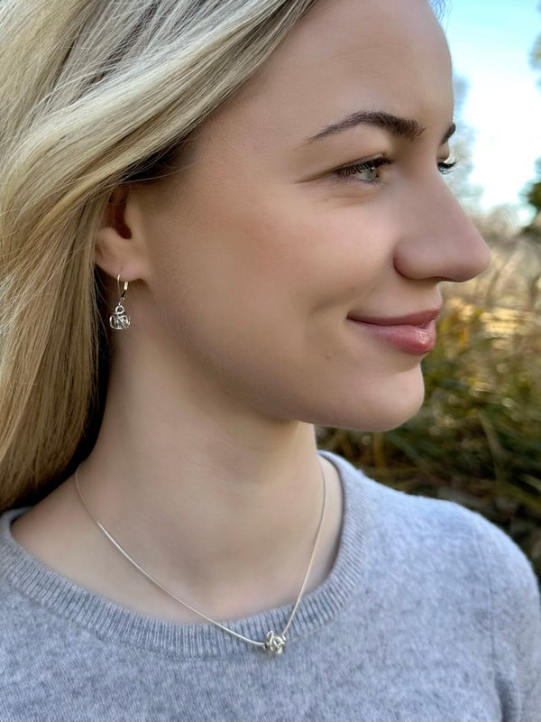 Xsm. Sculpture Drop Earring