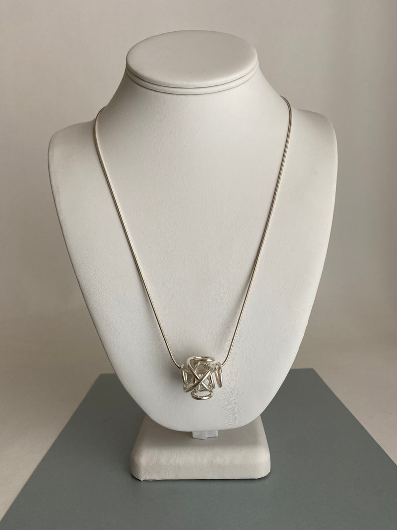 The XL Sculpture Pendant Necklace