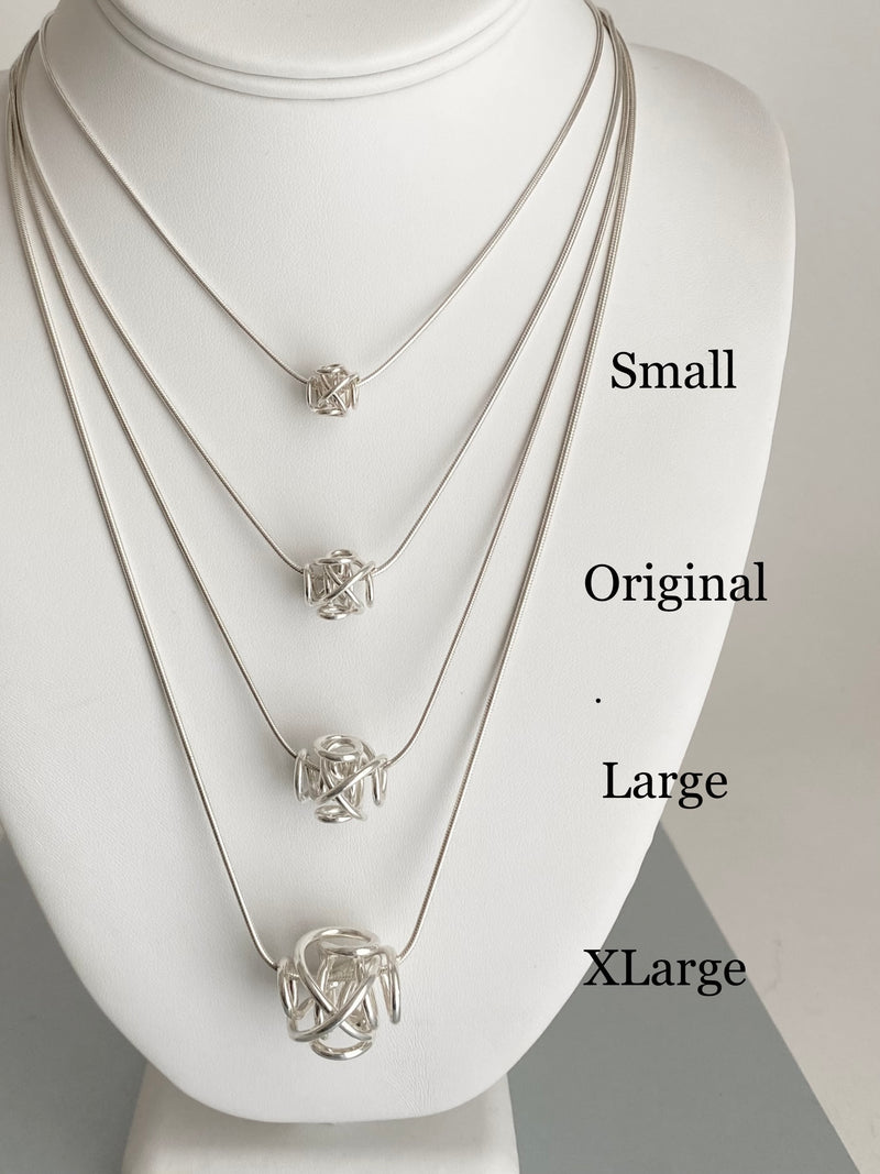 The XL Sculpture Pendant Necklace