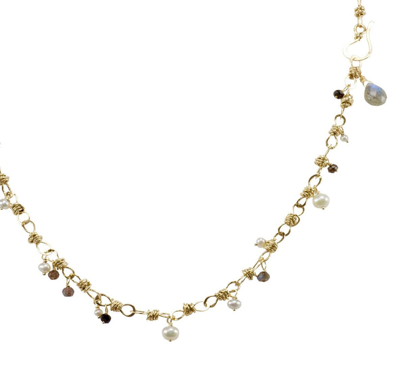 The Petite Bauble Link Necklace