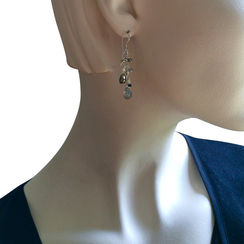 The Double Bauble Drop Earring
