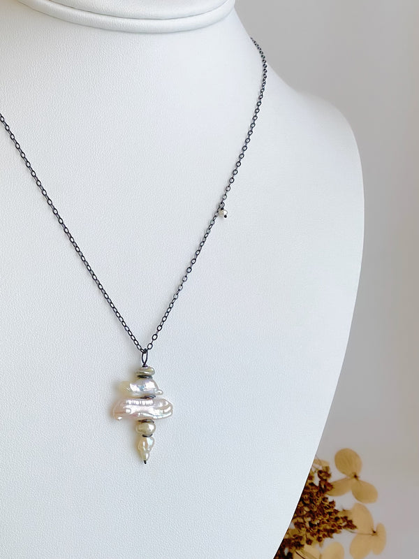 Organic Pearl Pendant