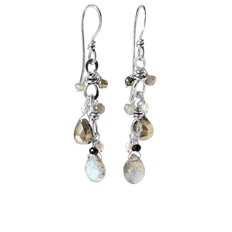The Double Bauble Drop Earring